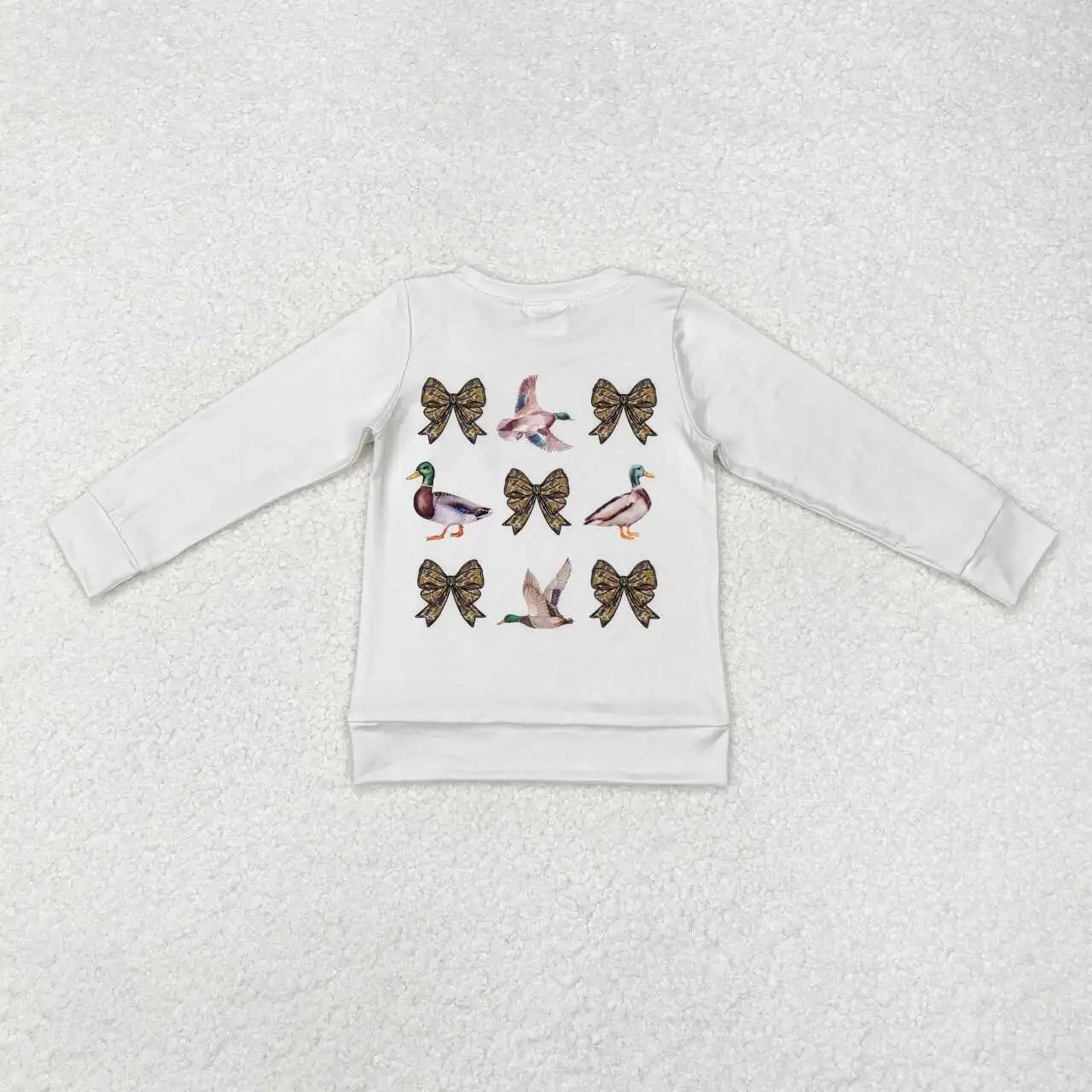 Baby Boys Clothes Long Sleeve Camouflage and Embroidery Hunt  Deer Print Shirt Kids Fashion Top