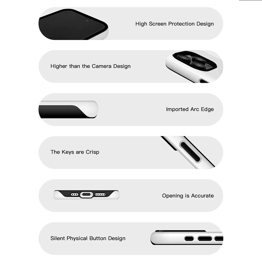 Handyhülle für iPhone 18 17 16 16e 15 14 13 12 Mini 11 Air Pro XS Max XR X Plus Glas Silikonrahmen Blau Rot Auto Rückseitenabdeckung – Detail 3