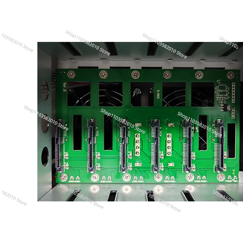 6-Bay HDD 6Gb SATA Backplane for 6-Bay NAS Case