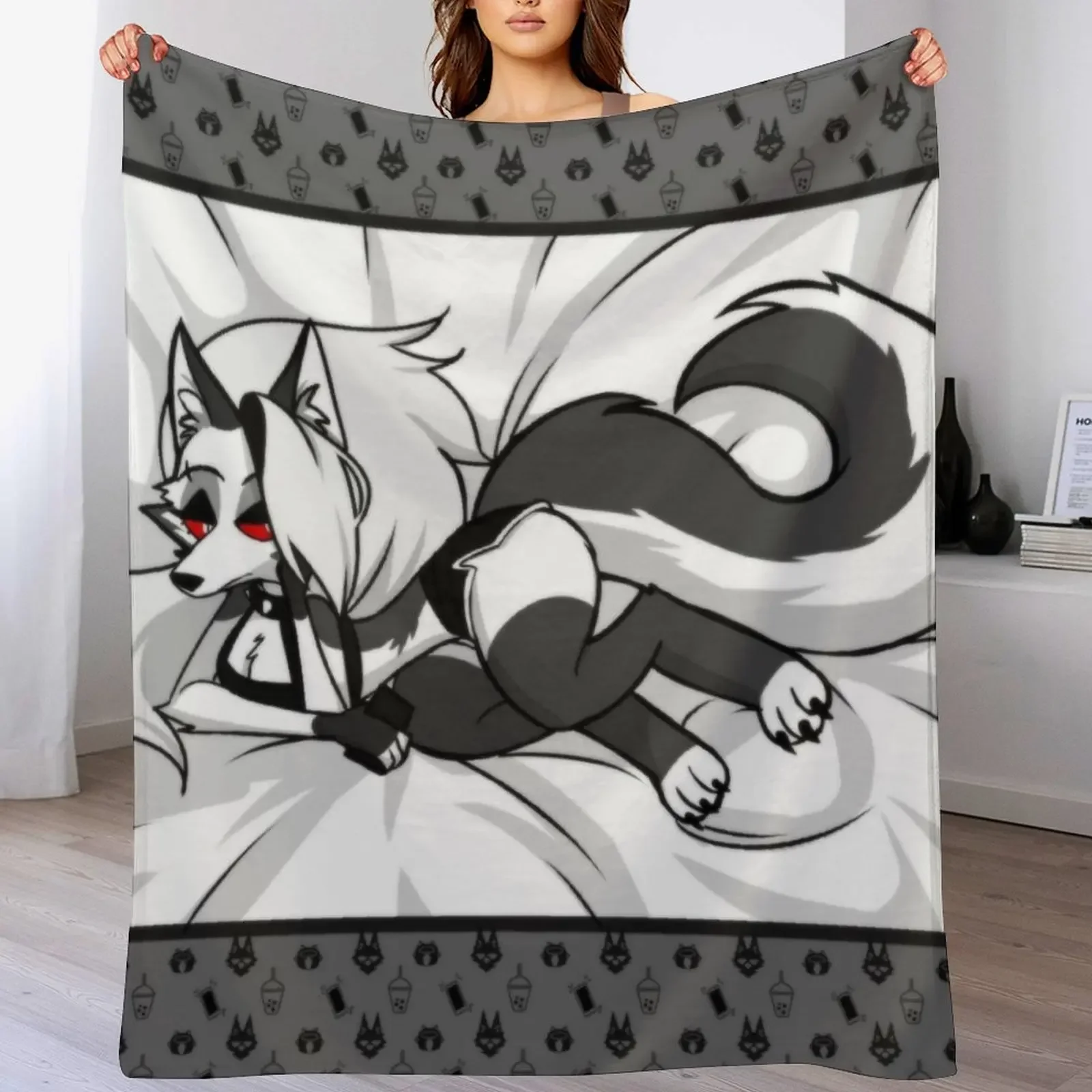 

Loona Fullbody Throw Blanket Furrys Thermals For Travel Sofas Blankets