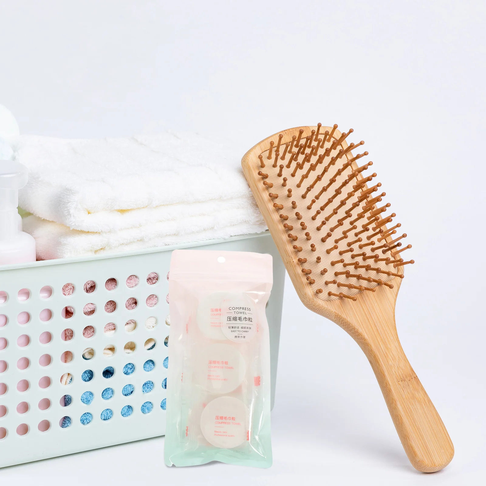 12Pcs Compressed Disposable Towels Eco-Friendly Pure Cotton Travel Sports Household Use Water Absorbent Portable