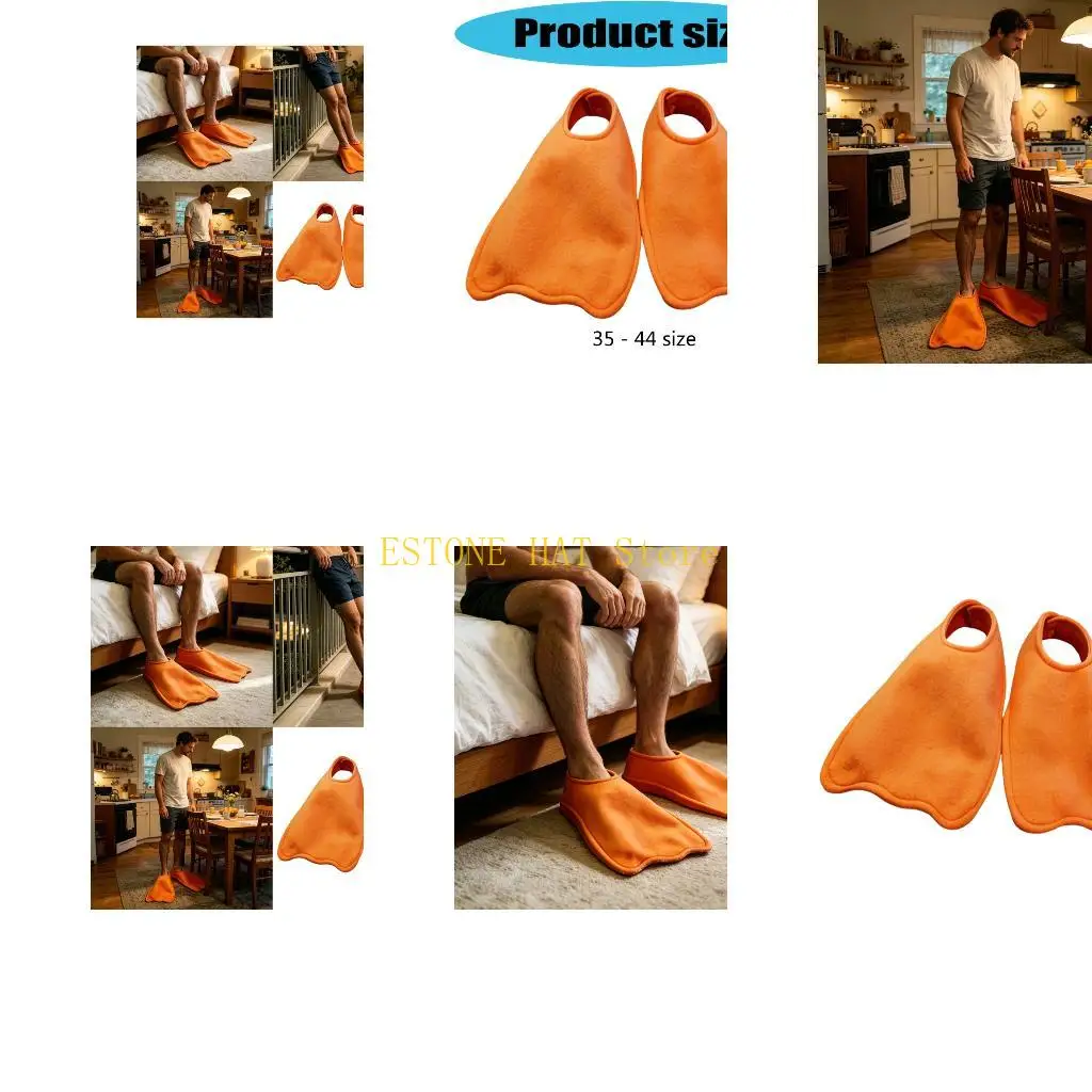 49MF Duck Costume Accessories Animal Feet Shoes Covers Cartoon Duck Feet Shoes Covers