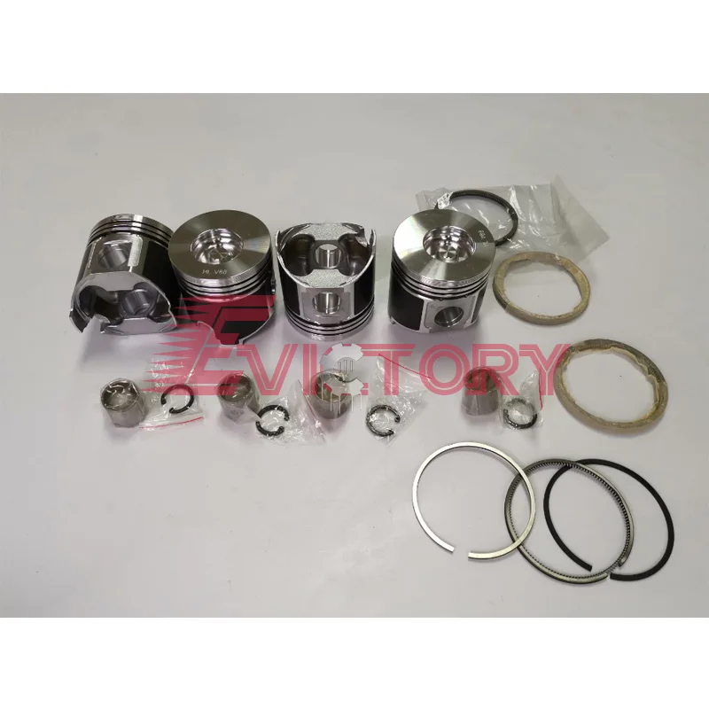 For YANMAR excavator parts 4TNV88 piston ring water pump diesel engine parts