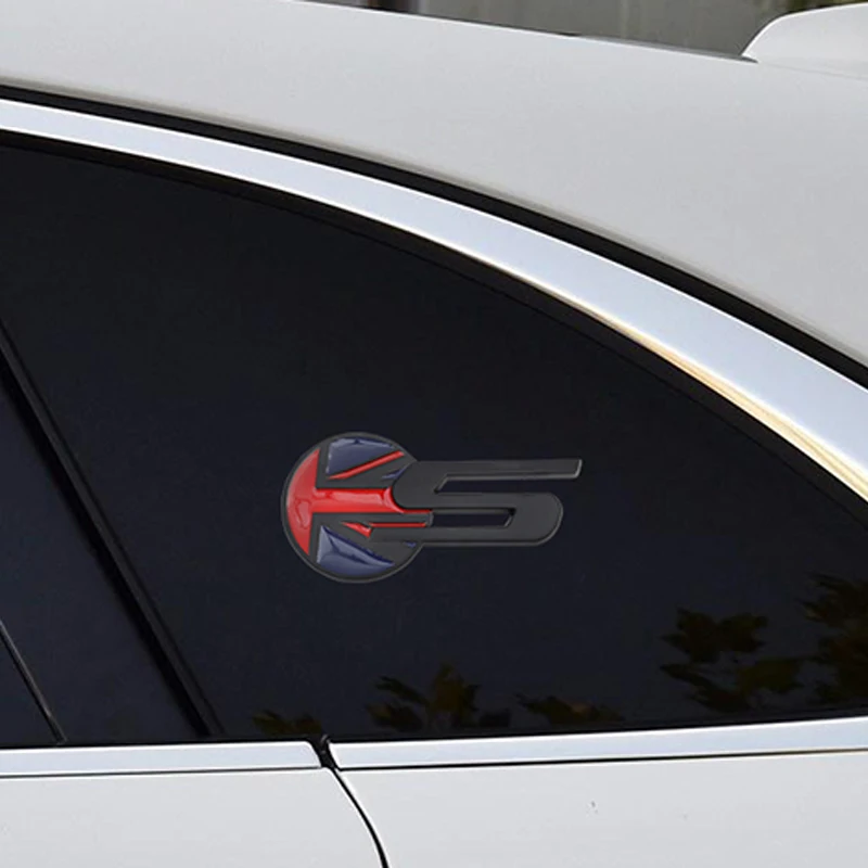 1 قطعة ثلاثية الأبعاد سيارة معدنية ملصق R أو S شعار شارة الديكور ل جاكوار X S F XF XE XJ XK XEL XFL XJL XJ6 XJS XKR XFR F-نوع F-Pace #4