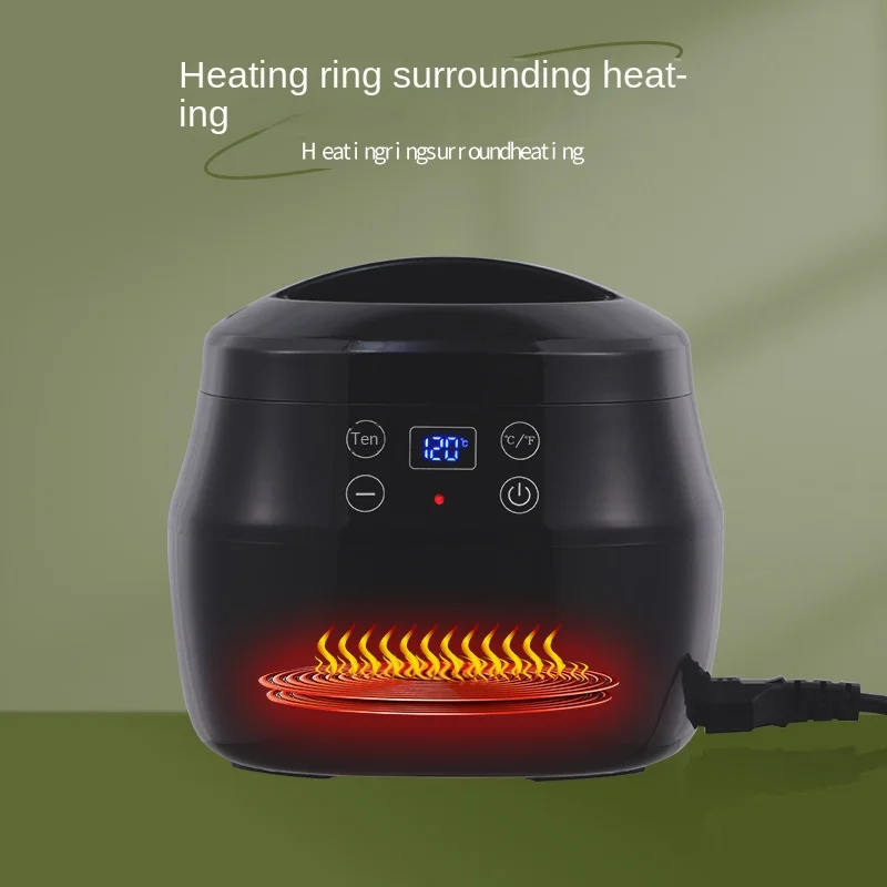 Large 1000ml Capacity Multi-Functional Intelligent Depilatory Therapy Machine Painless Hair Removal Feet Beeswax Bean Wax Metal