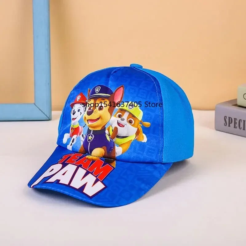 Paw Patrol Baseball Cap Cartoon Outdoor Sports Cap Hat Cute Comfortable Sunscreen Mesh Cap Children\'s Peaked Cap Party Gift