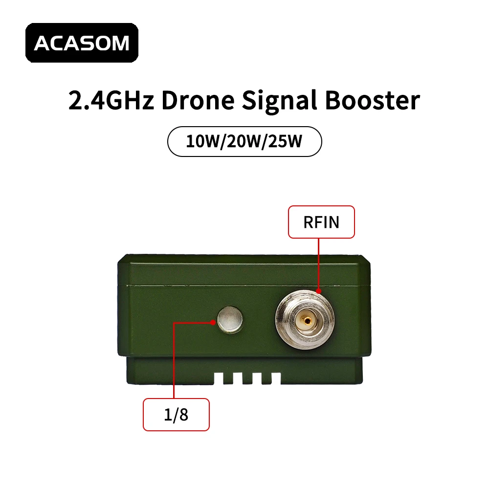 2400MHz  2500MHz  2.4G   2.5G 10W 20W Drone  FPV Signal Amplifier Extender Signal Booster Drone Range Extender