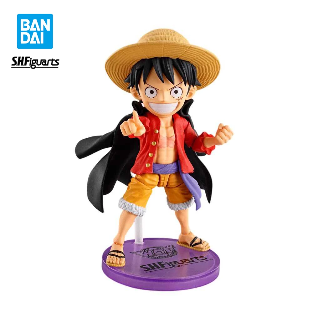 

Original BANDAI SHF x WCF ONE PIECE Monkey D. Luffy PVC Anime Figure Action Figures Model Toys