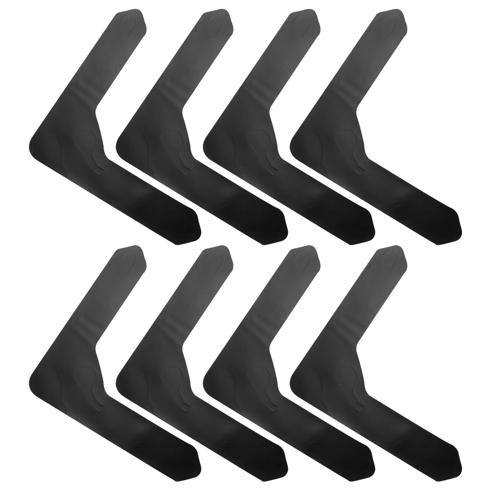 8개입 미끄럼 방지 카펫 스티커 L자형 자국 없는 고정용 하드우드 세라믹 타일 린넨 바닥 미끄럼 방지 홈 오피스용