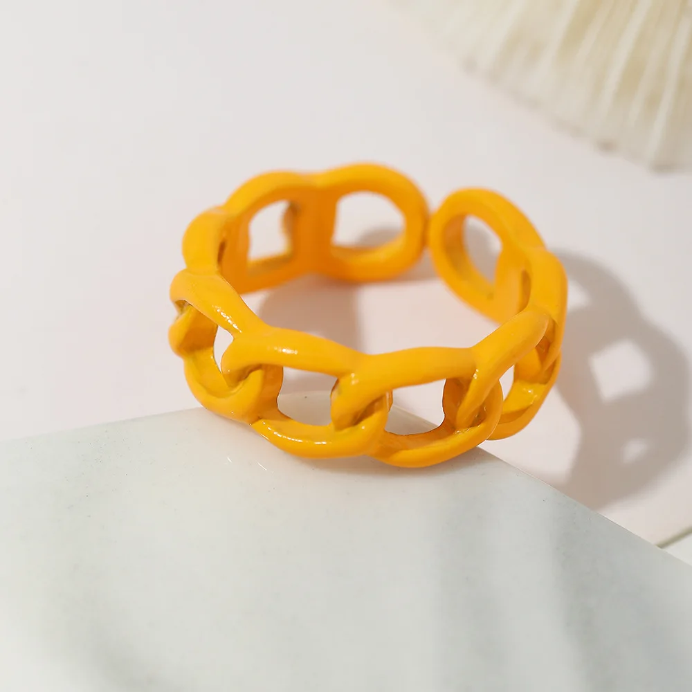 Trendy Chic Design Irregular Twine Cross Hollow Out Color Rings Silver Color For Woman Vintage Handmade Charm Funny Jewelry Gift