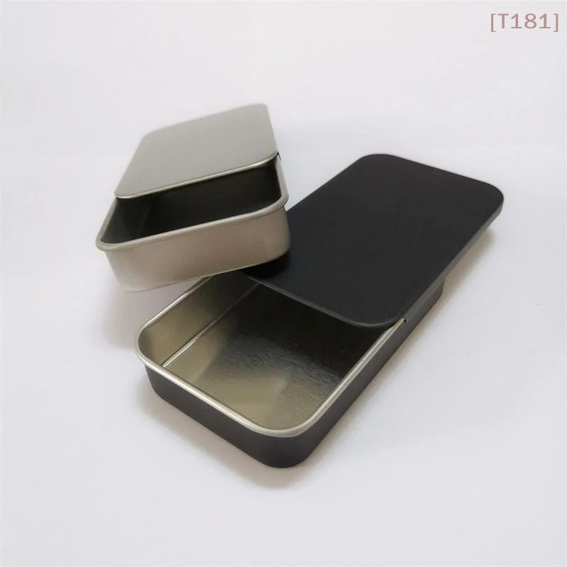 Tinplate Storage Boxes Multiple Sizes Various Colors For Storing Jewelry Candies Crafts Small Items