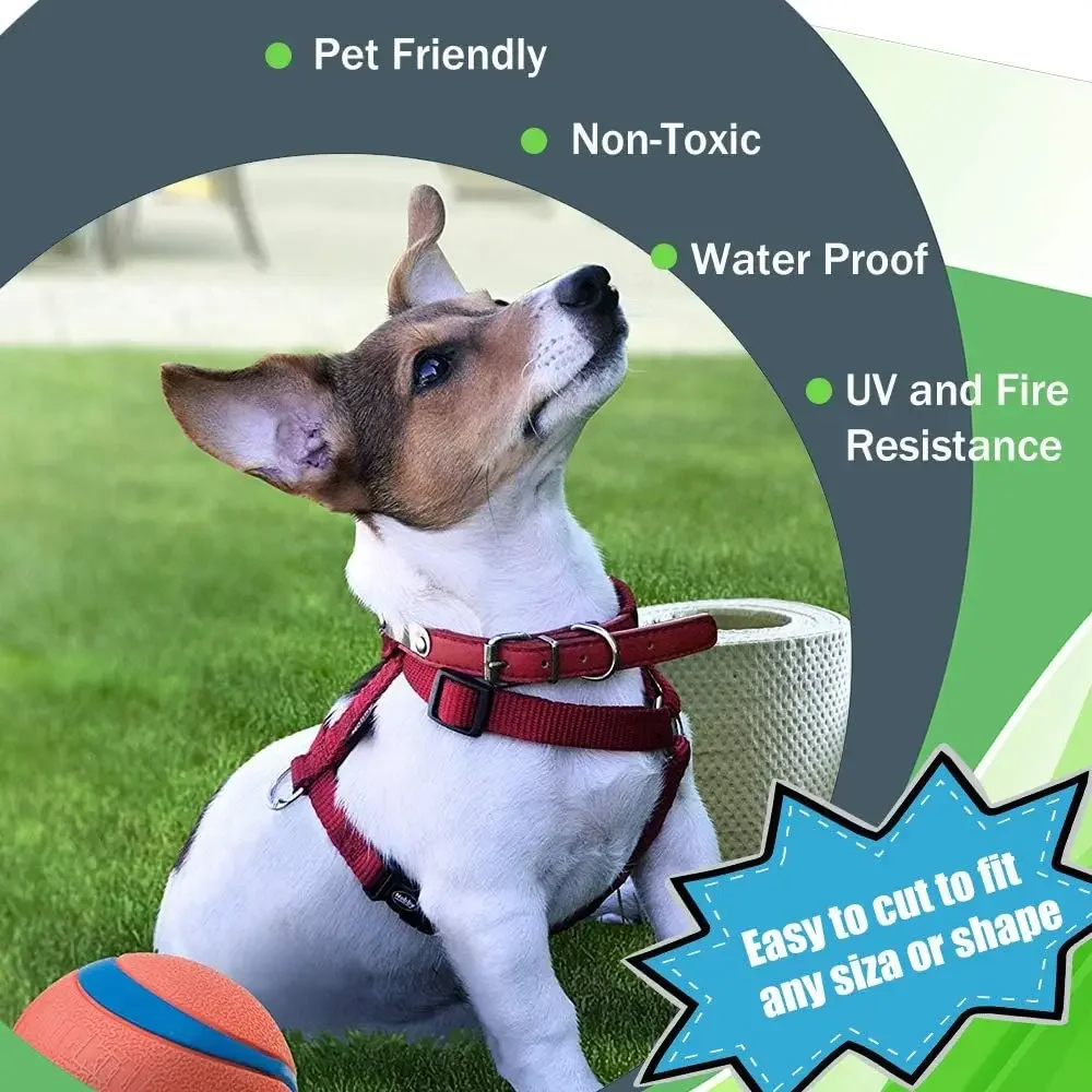 

XMSJ. Искусственный травяной газон 5FTX14FT (70 квадратных футов), высота ворса 0,8 дюйма, реалистичная синтетическая трава, дренажные отверстия для использования в помещении и на открытом воздухе, искусственная