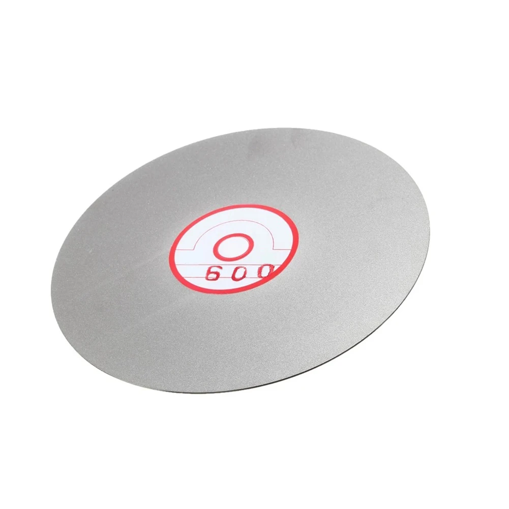 Diamante revestido Flat Lap Roda, polimento Moagem Disco, Lapidary, 600mm, 800mm, 1200mm, 3000 Grit, 4pcs por conjunto