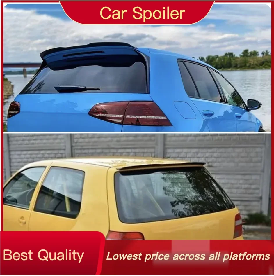 

Roof Spoiler Rear Wing Tail Trunk Lip Tuning Accessories For VW Golf 5 6 7 7.5 8 MK5 MK6 MK7 MK7.5 MK8 Air Dam Trim