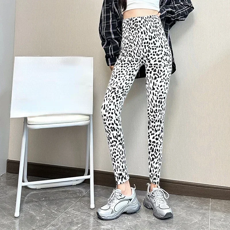 Sexy Leopard Print Yoga Leggings Women Fitness Leggings High Waist Seamless Hip Liftting Tights Gym Workout Fashion Slim Pants