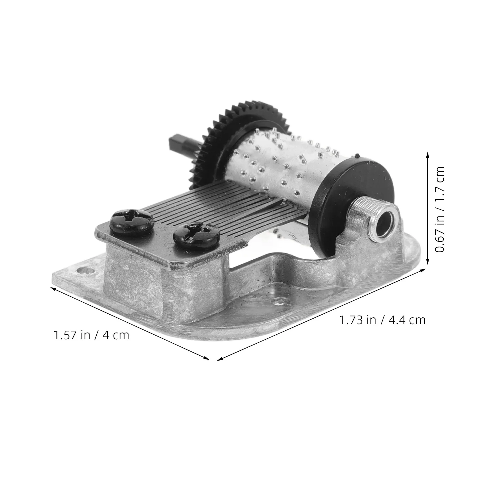 2Pcs Unique Wind Up Music Box Mechanism Set for Kids DIY Musical Instrument Building Creative Play Educational Kit