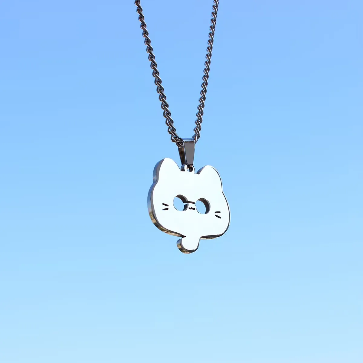 Five cute cat necklaces, "Jujutsu Kaisen" anime t5 peripheral pendant, 2D style pendant Gojo Satoru