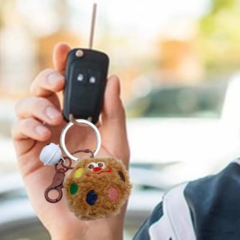 Giocattoli di peluche a forma di cibo ciondolo ornamento per biscotti biscotto catene per telefono al cioccolato borsa accessorio per la decorazione di borse zaini