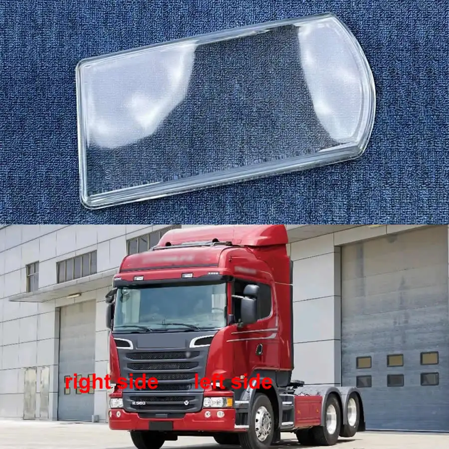 

For Scania P410 G450 Headlight Cover Transparent Lampshade Lamp Case Headlamp Shell Plexiglass Replace Original Lens