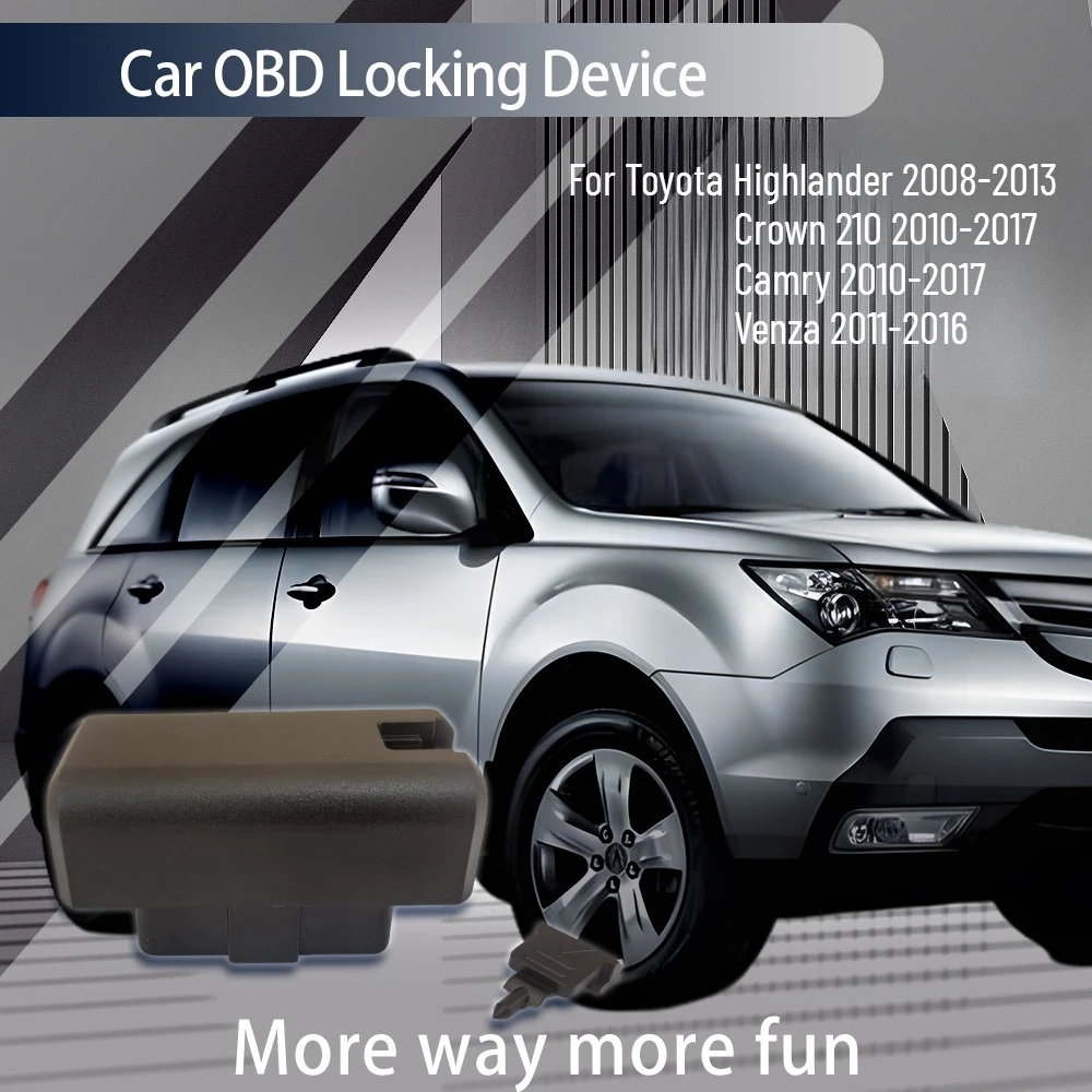 

Умный OBD комплект для закрытия дверей автомобиля, контроллер Plug and Play, адаптер для Toyota Highlander 2012, Crown S210 2015, Camry Venza, интерьер
