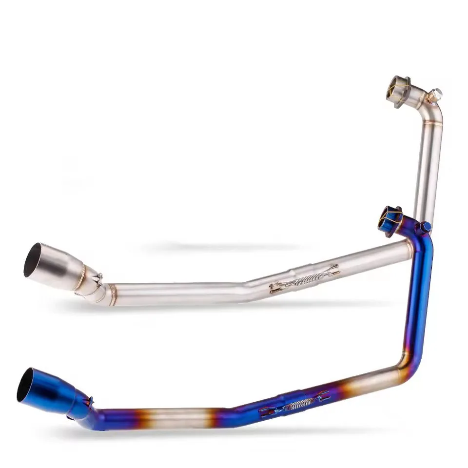 

For Suzuki GSXS150 GSXS125 GSXR150 GSXR125 2017-2021 Escape Motorcycle Exhaust Header Link Pipe 51MM Slip-On Header Muffler Pipe