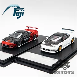 Fuji 1:64 NSX Mk1 NA1 Advance Wtih BBS Wheels White Carbon / ADVAN Diecast Model Car