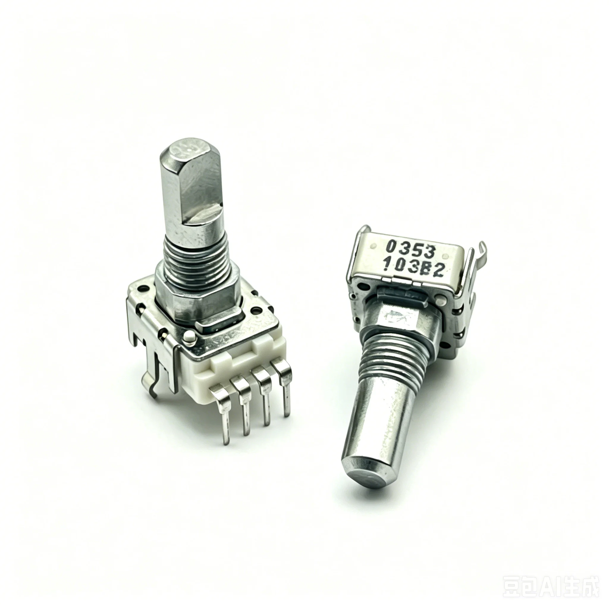 Perilla B10K original importada para mezclador de DJ NUMARK, con efecto dedicado, longitud del eje de 20 mm, 1 unidad, color blanco