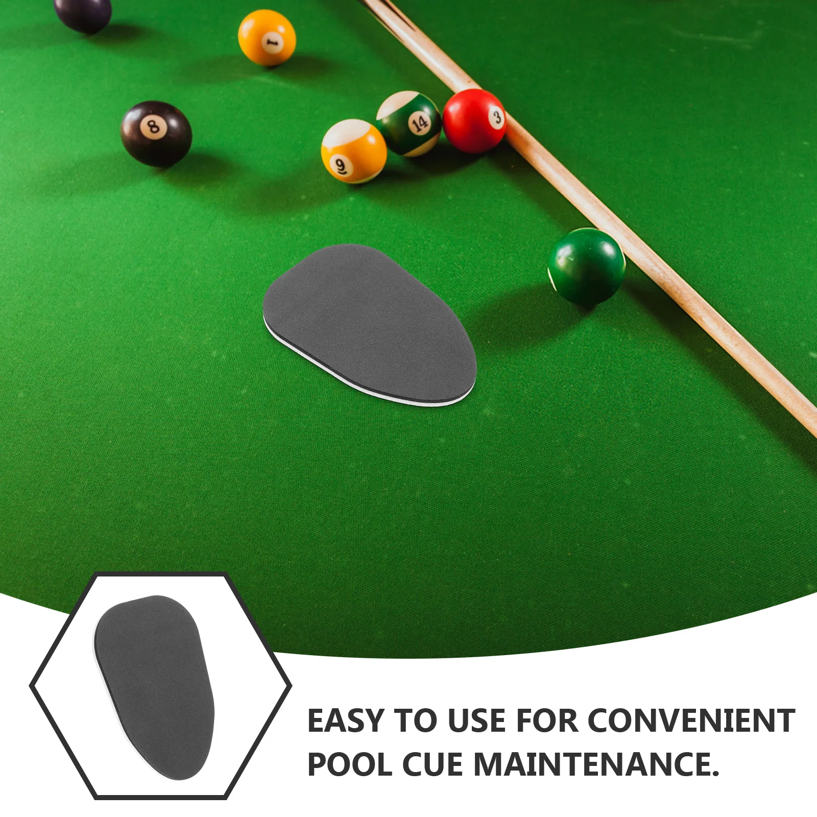 البلياردو جديلة رمح الملمع 600 شبكة سهلة الاستخدام تجمع جديلة نظافة الإسفنج وسادة السنوكر نادي تنظيف الوسادة طاولة بلياردو لوازم #3