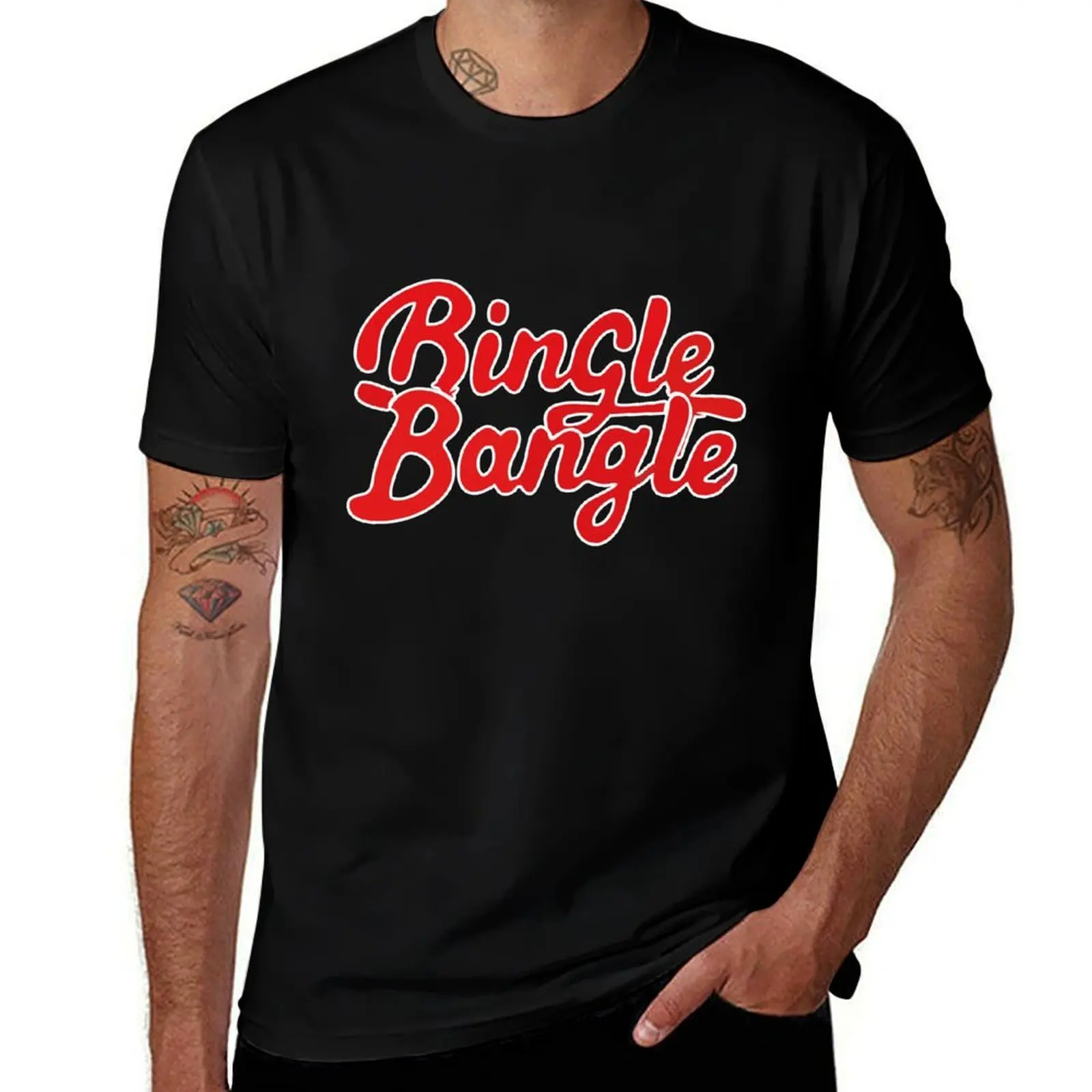 AOA Bingle Bangle Logo T-Shirt Big and Tall Short Sleeve Tee T-Shirt