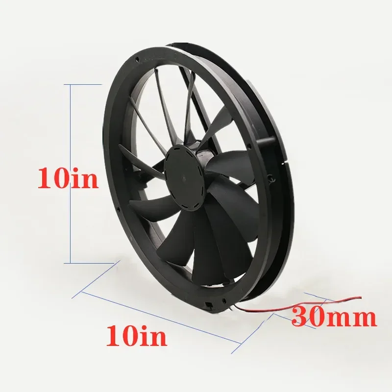 10 بوصة 12 فولت مروحة تهوية صغيرة مروحة العادم الشمسية 100 واط لوحة طاقة شمسية تعمل بالطاقة مروحة للكلاب بيت الدجاج الدفيئة RV شاحن مروحة سيارة