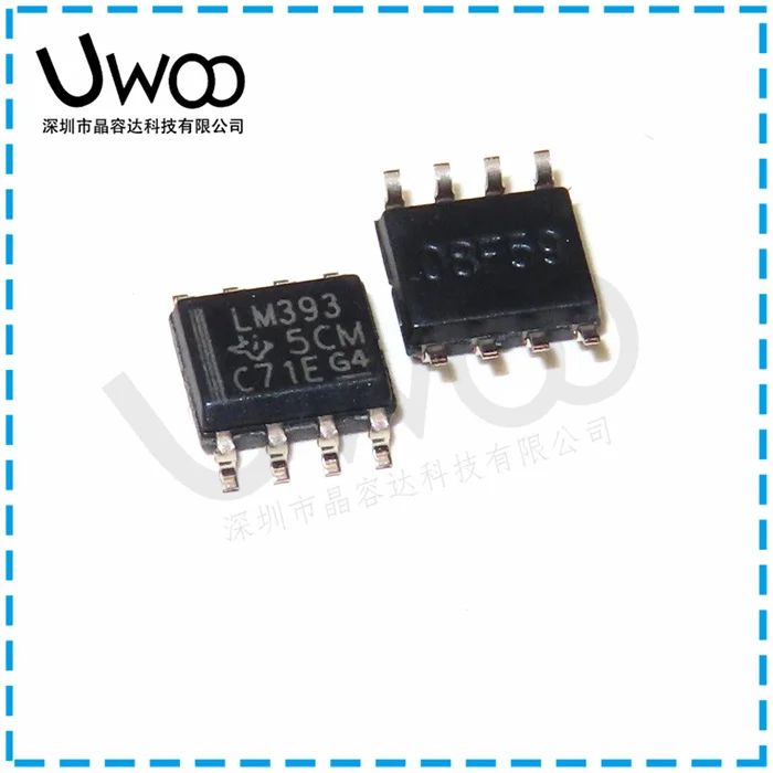 100%Original New LM393DR   SOP-8 LM393N DIP8