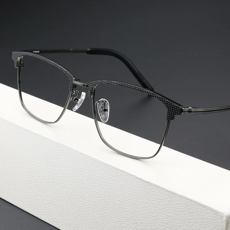 

Fashion Business Glasses Frame Casual Pure Titanium Eyeglass Men Women Small Face Optical Myopia Glasses Frames Eyewear