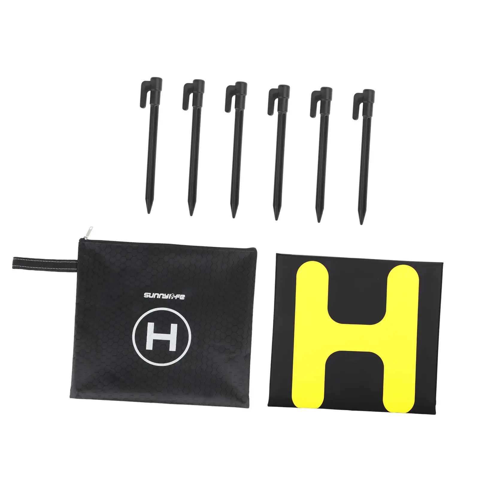 Drone Landing Pad Portable Waterproof Fast Foldable RC Drone Mat Versatile Helipad for Park Yard Toy Plane RC Drones Beach