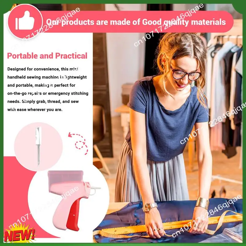 

A48I Quick Clothing Fixer, пистолет для квилтинга, мини-пистолет для вышивания, мини-пистолет для одежды