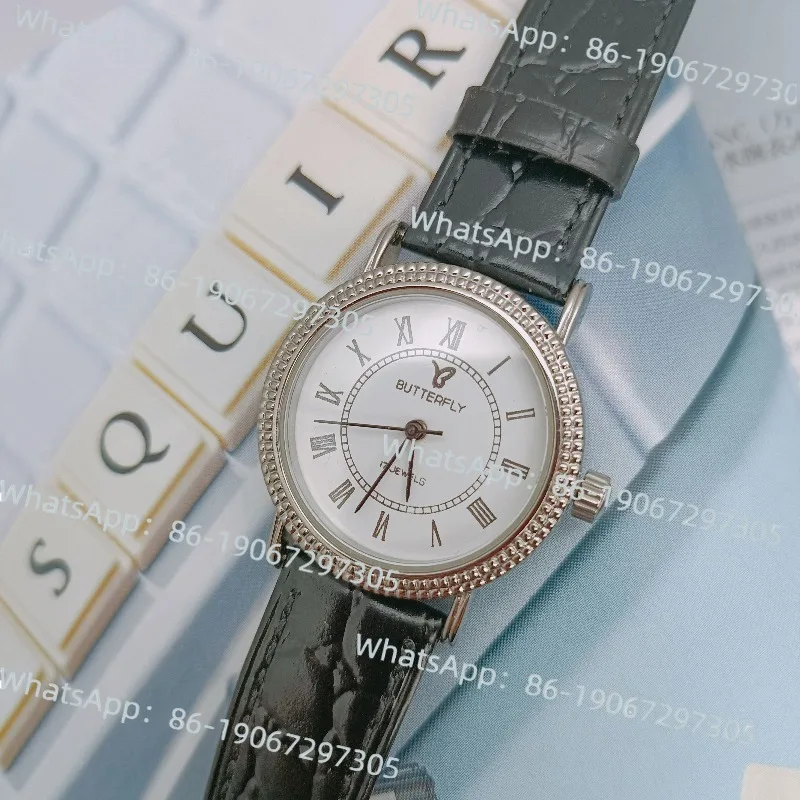 

Механические нейтральные часы Xi'an Butterfly с ручным заводом, оригинальные китайские древние римские цифры, серебро