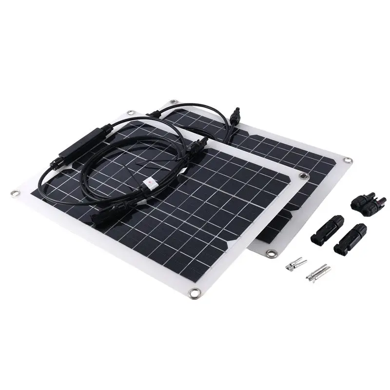 

【Festival】Solar Panel Solar Cells Bank For Phone Car RV Boat Outdoor Battery Supply