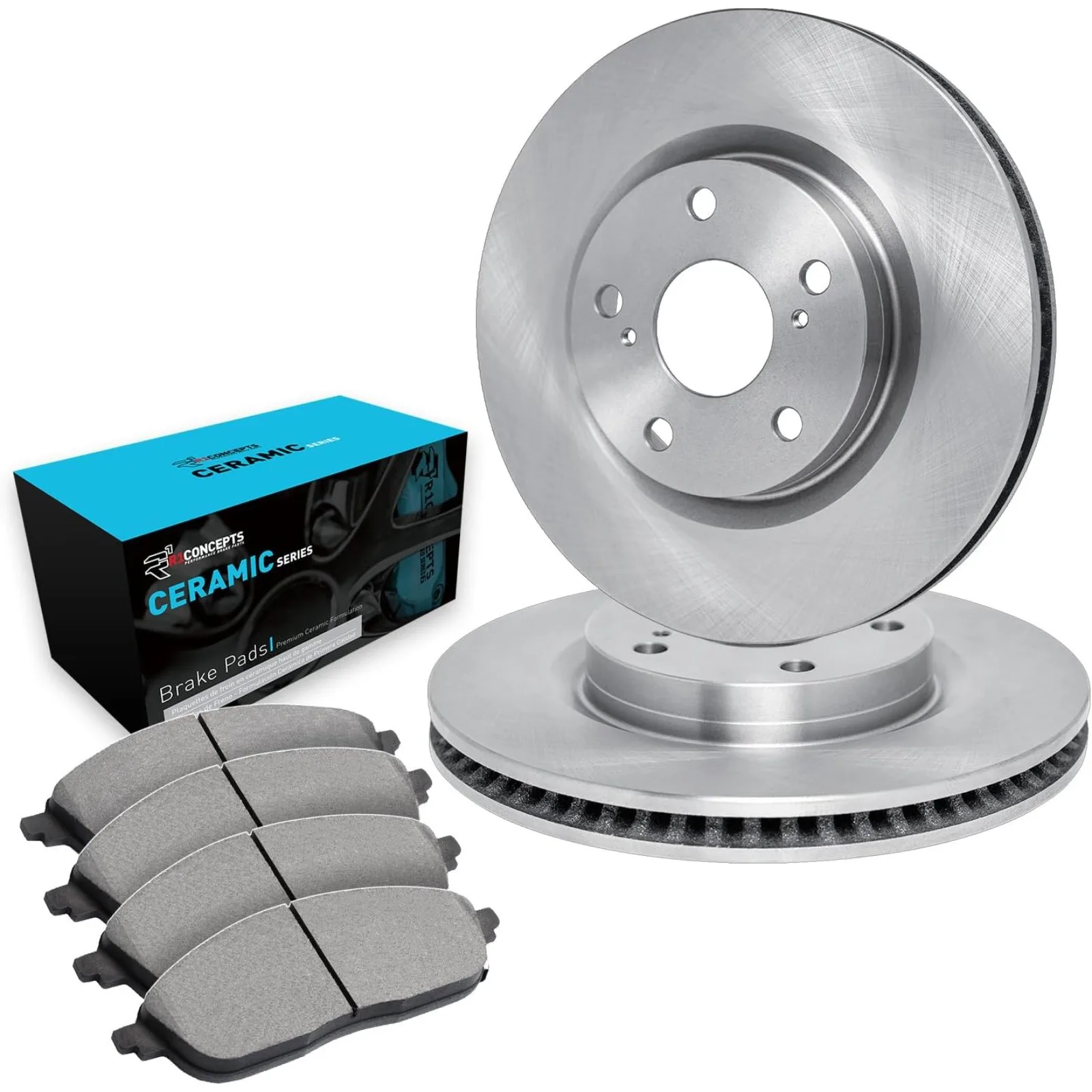 US Rear Brakes and Rotors Kit |Rear Brake Pads| Brake Rotors and Pads| Ceramic Brake Pads and Rotors|fits 2007-2011MercedesCLS63