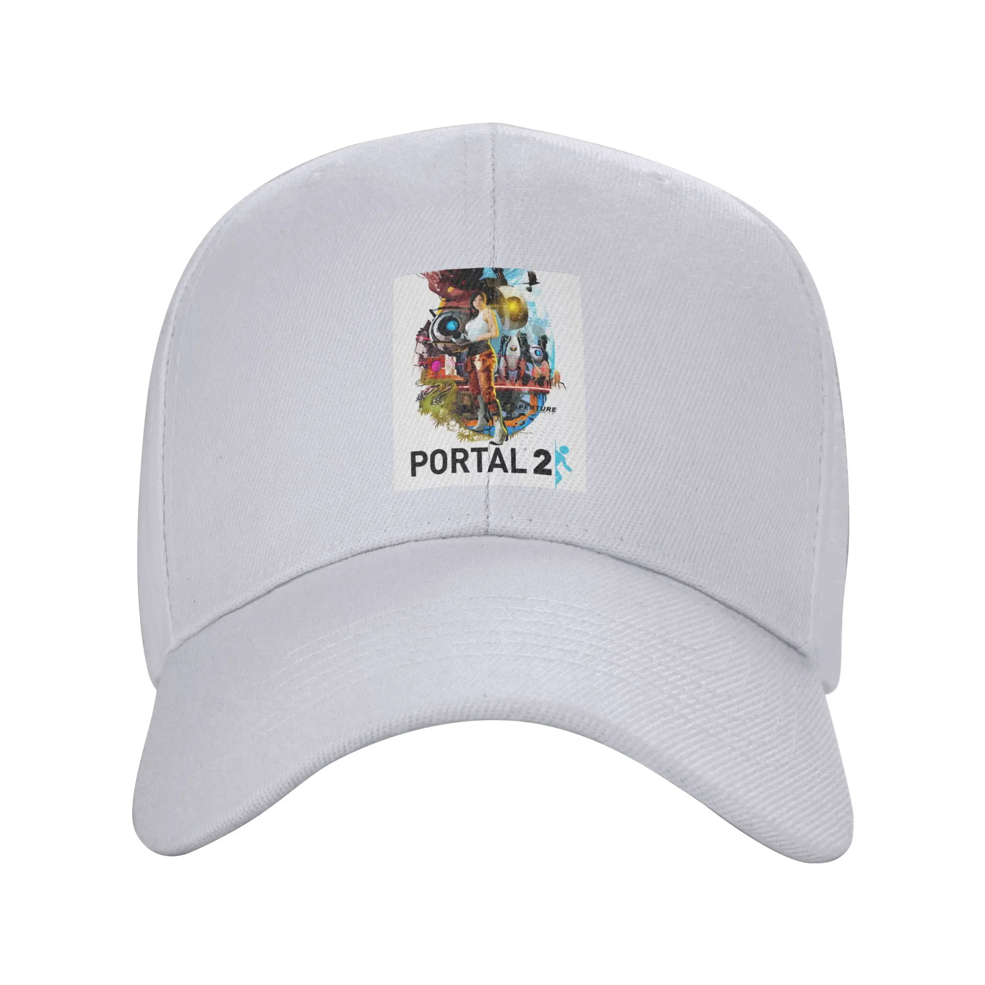Fashion Portal 2 The Video Game Curved Brim Baseball Cap Commuting Visor Hat