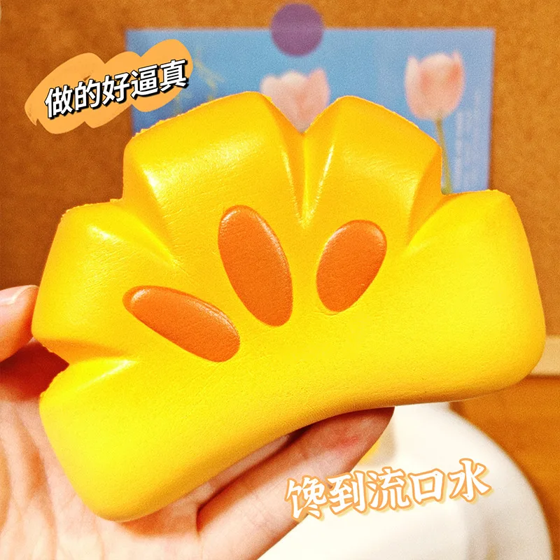 จําลองขนมปัง PU ช้า Rebound ของเล่นมินิขนมปังน่ารัก CHESTNUT ขนมปังบีบนุ่มความเครียดบรรเทา Vent ผู้ใหญ่สํานักงาน Fidget ของเล่น