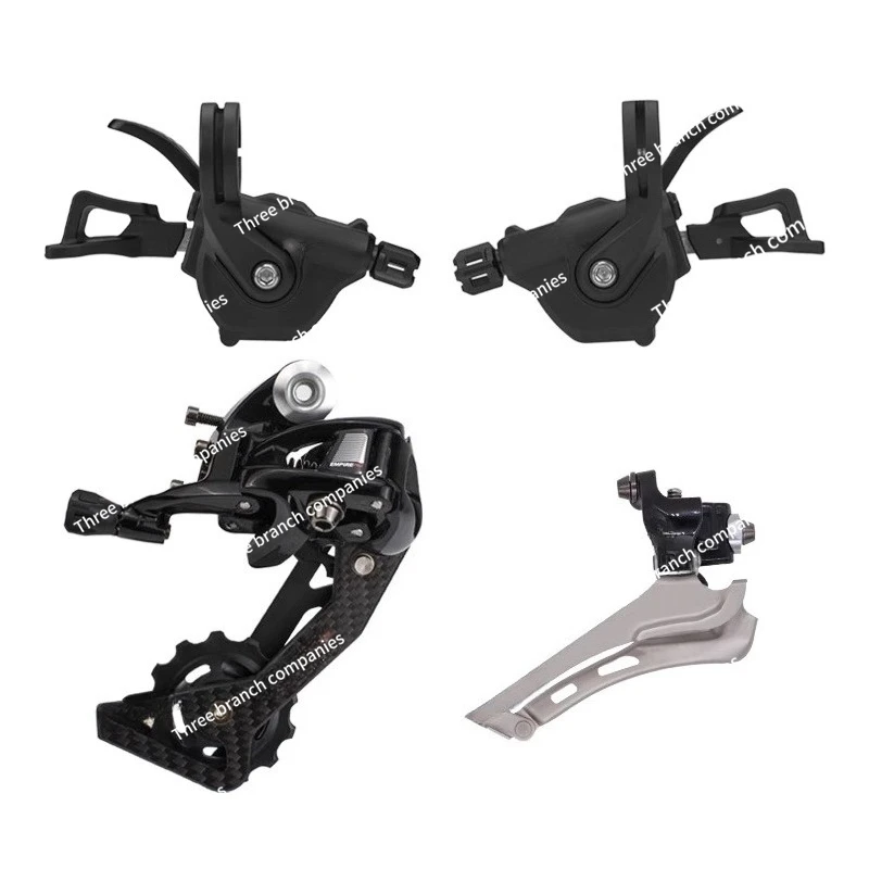 

2X11 speed 22 speed flat handle road transmission folding car kit mountain bike finger dial forward dial rear dial