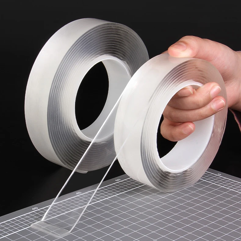 Wanci nano transparent double-sided tape is waterproof, temperature resistant, strong, high viscosity and no mark