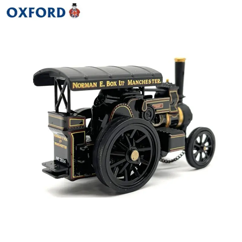 

OXFORD 1:76 Fowler B6 паровоз, легкосплавный автомобиль, литье под давлением и игрушечные транспортные средства, модель автомобиля, миниатюрная масштабная модель автомобиля для детей
