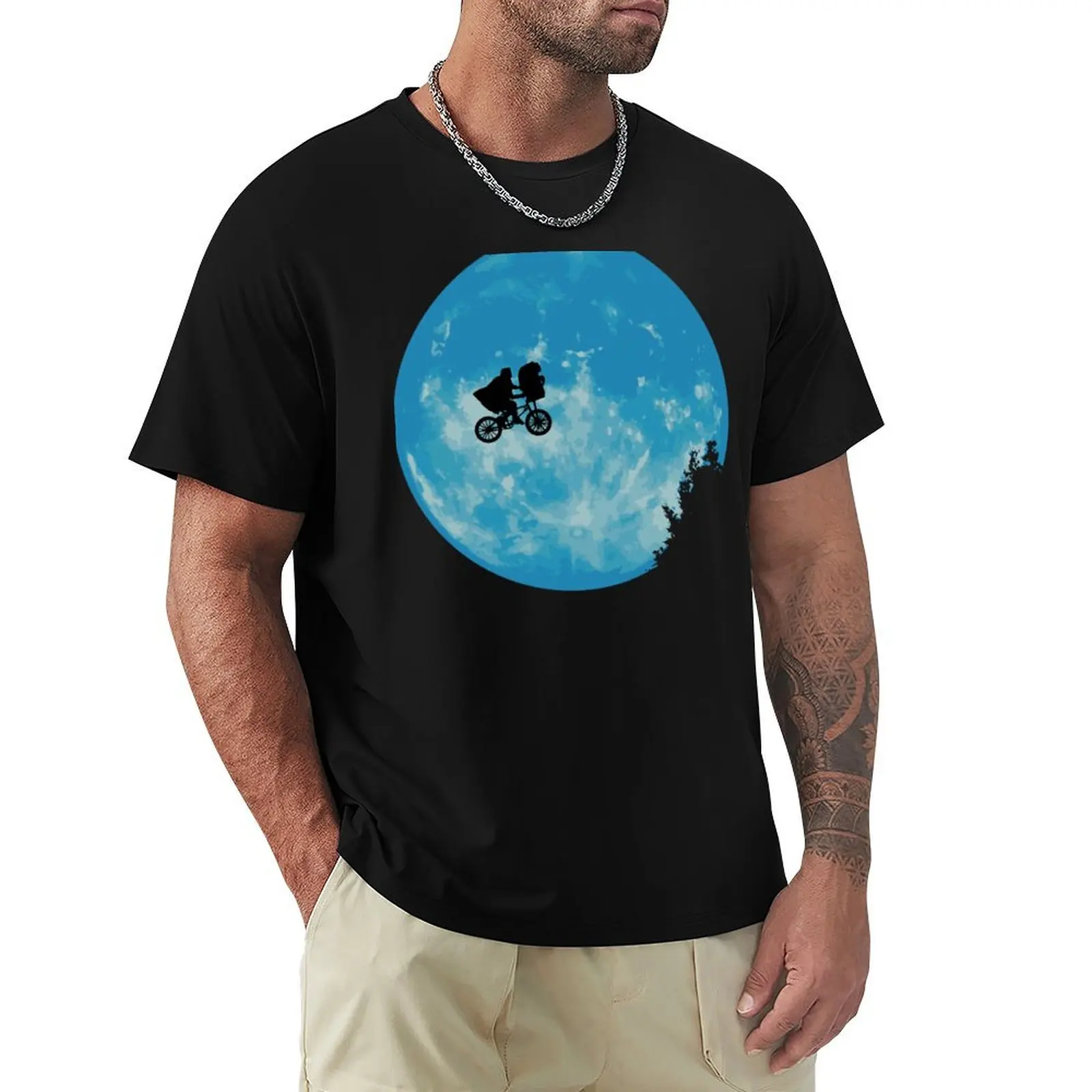 E.T. the Extra-Terrestrial Classic T-Shirt Mechanic Work Tee Shirt