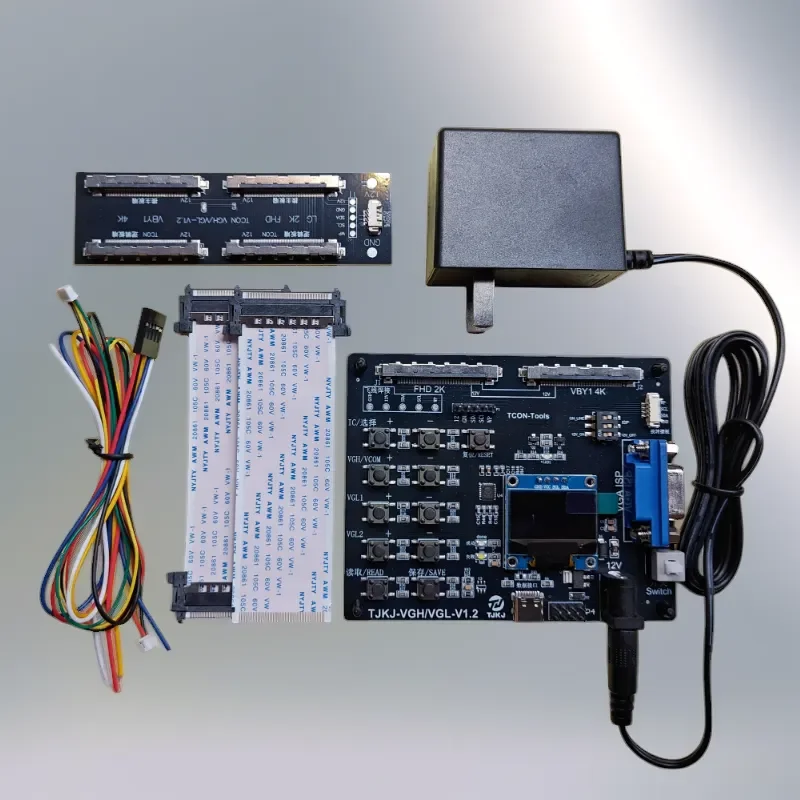 tcon vgh vgl vcom voltage regulation programmer