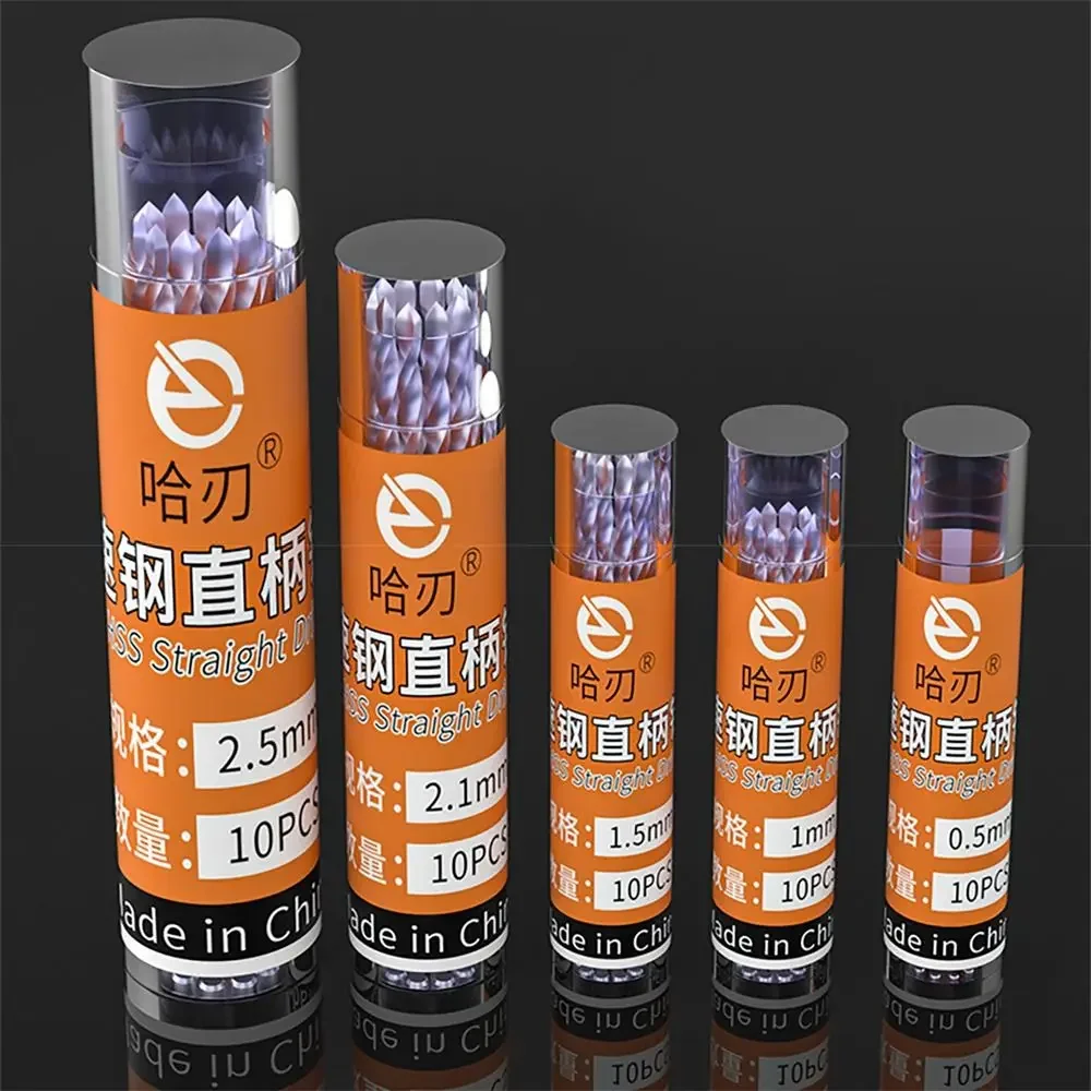 Multifunctional Straight Shank Drill Bit Mini High Speed Steel HSS Bit Hole Cutter Metal