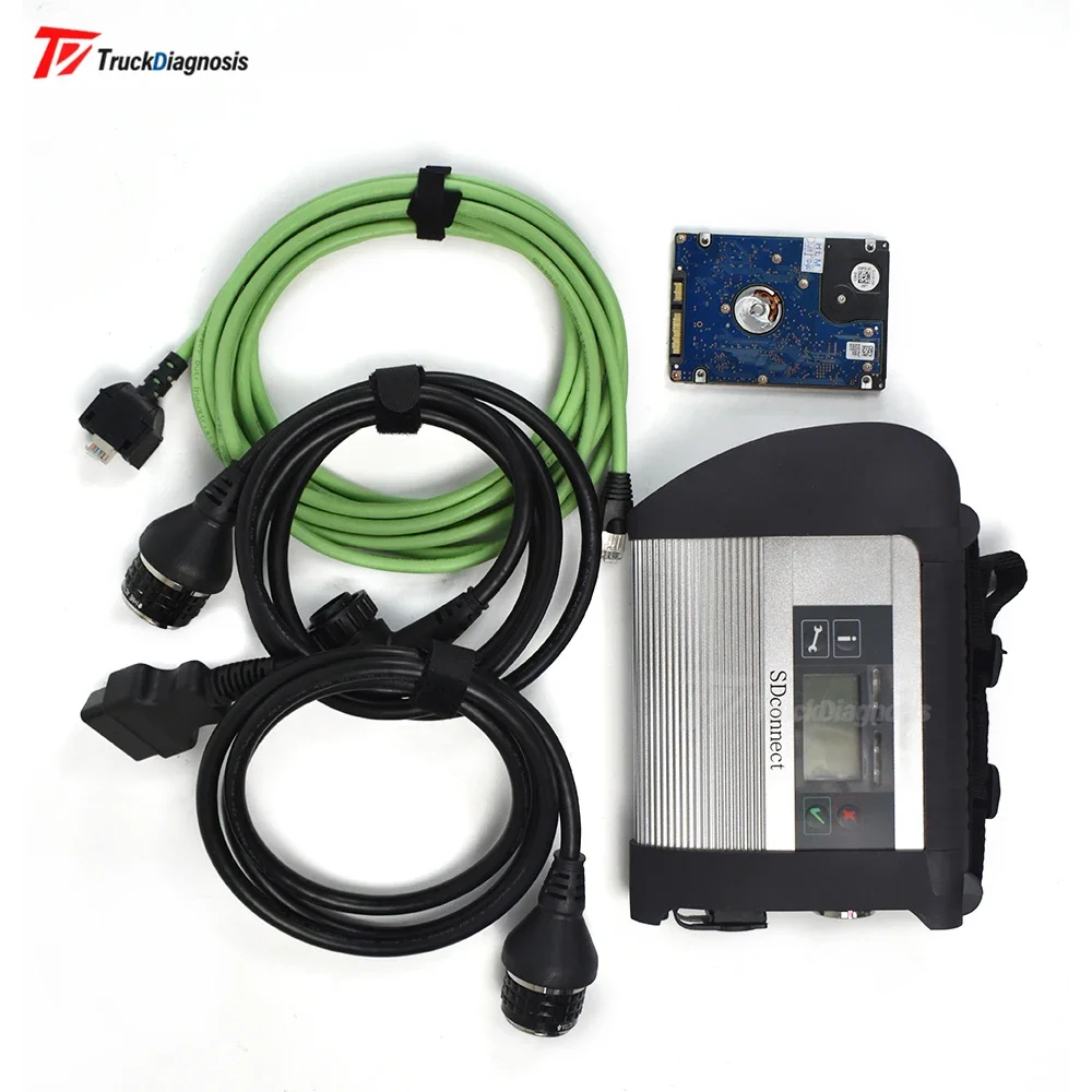 Full Chip MB Star C4 SD Multiplexer for Benz MB SD Connect C4 Xentry DAS WIS EPC For B-enz Truck Car Diagnostic Tool