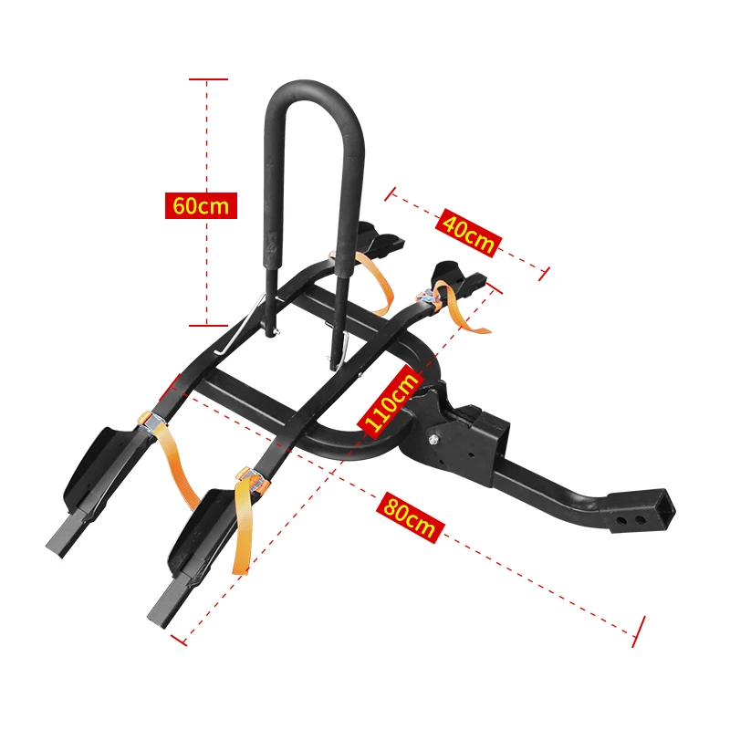 2-inch receiver Bicycle Carrier Stand with Can carry 2 bicycles fits Cars,SUVs,Trucks