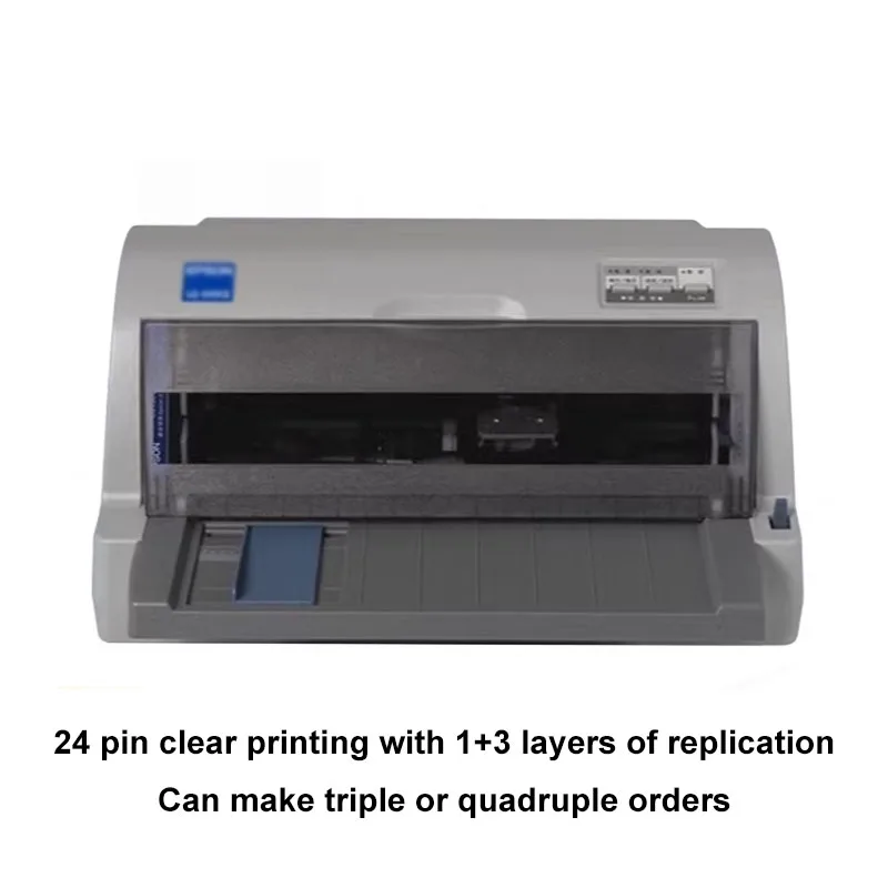 For Epson LQ-610KII needle printer with 24 needles, 1+3 pairs, and 82 columns for clear, stable, and fast printing