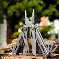 Outdoor Multitool Camping Portable Stainless Steel Edc Folding Multifunction Tools Emergency survival Knife Pliers