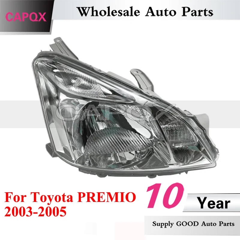 

CAPQX Car Front Bumper Headlight For Toyota PREMIO 2003-2005 Front Head Light Headlamp Head Lamp